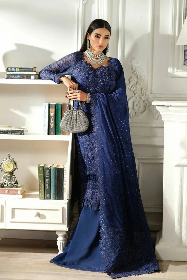 Picture of Maryam Hussain - Meer Embroidered Chiffon - 04-Vasal - Unstitched - Available at Raja Sahib
