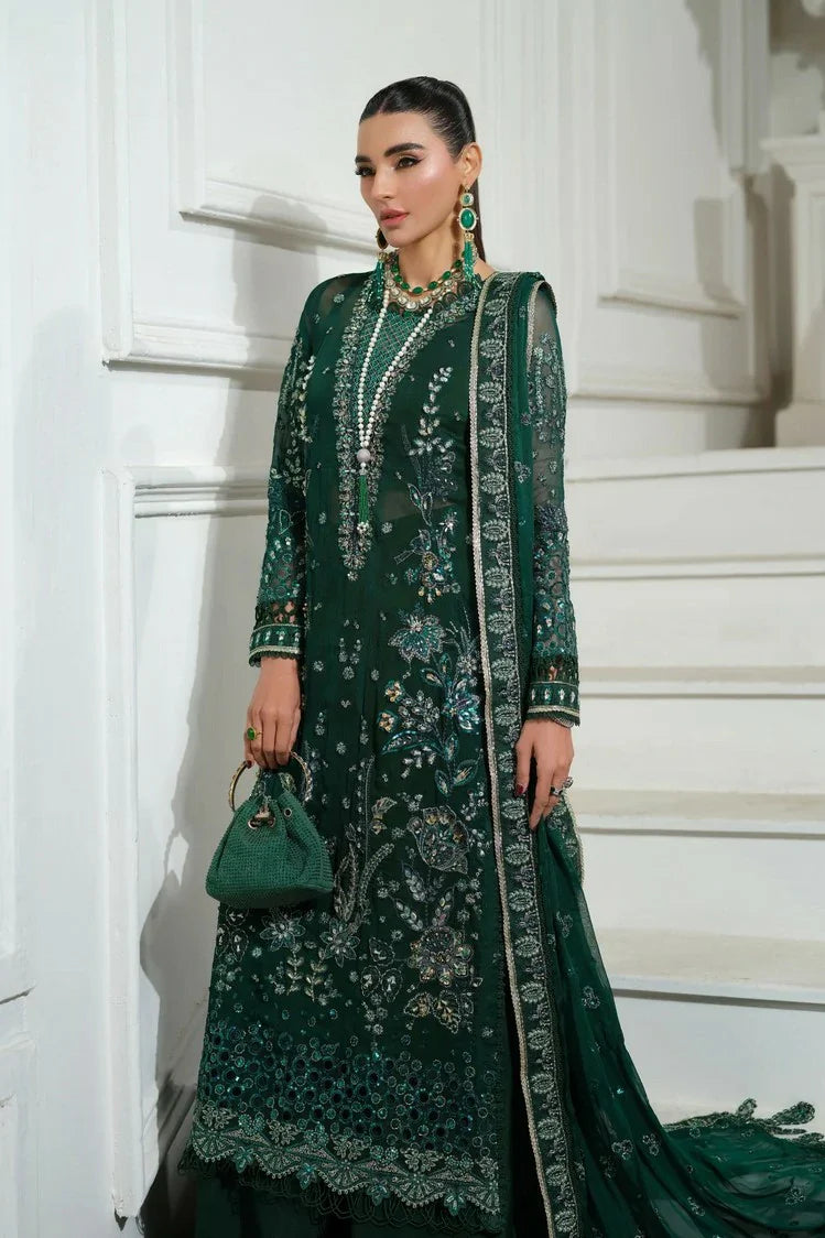 Picture of Maryam Hussain - Meer Embroidered Chiffon - 06-Juhi - Unstitched - Available at Raja Sahib