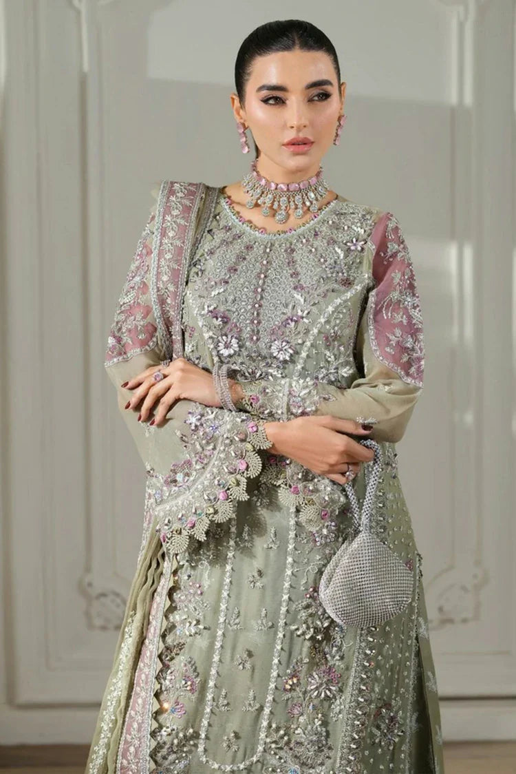 Picture of Maryam Hussain - Meer Embroidered Chiffon - 07-Jhoomro - Unstitched - Available at Raja Sahib