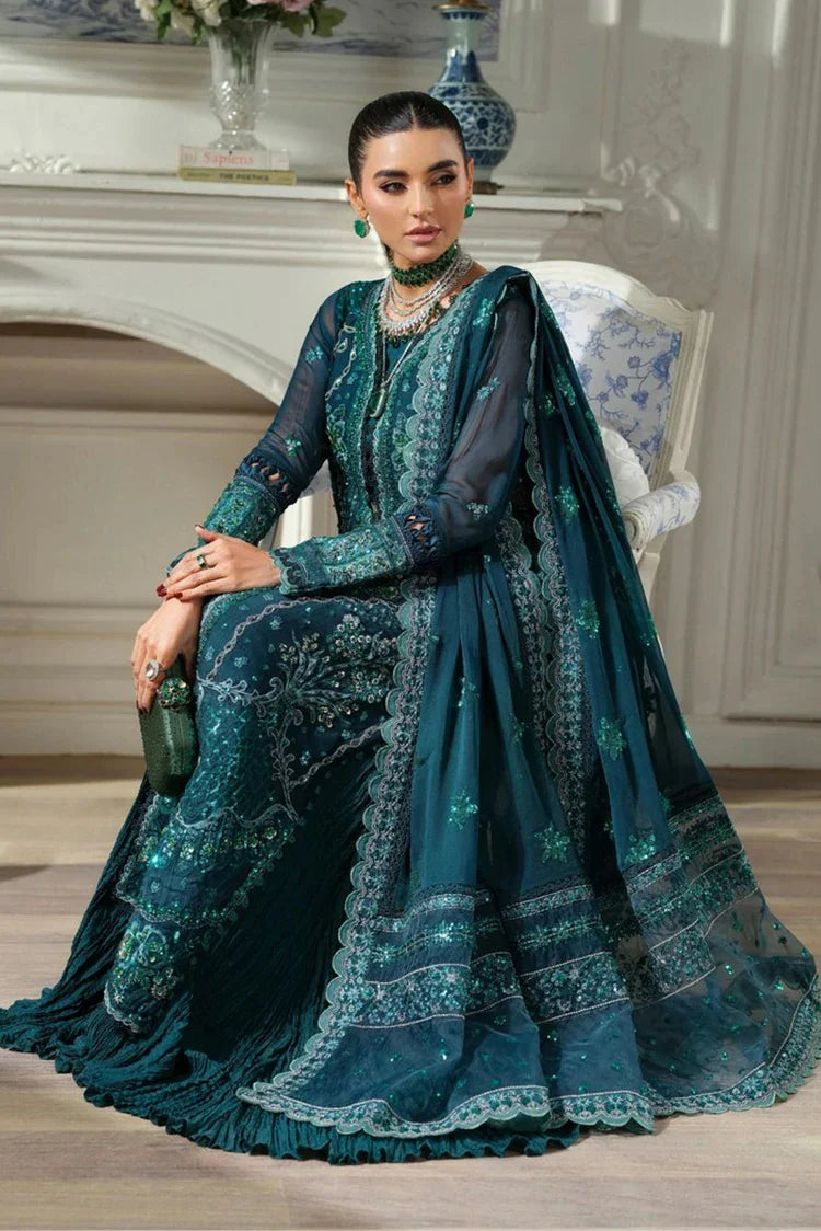 Picture of Maryam Hussain - Meer Embroidered Chiffon - 08-Momal - Unstitched - Available at Raja Sahib