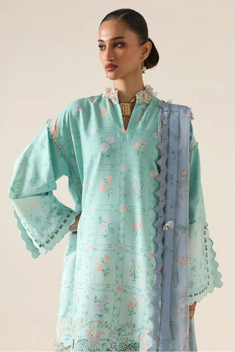 Picture of Republic Womenswear - Neoma Summer Prints - SP-1-26-Lea - Unstitched - Available at Raja Sahib