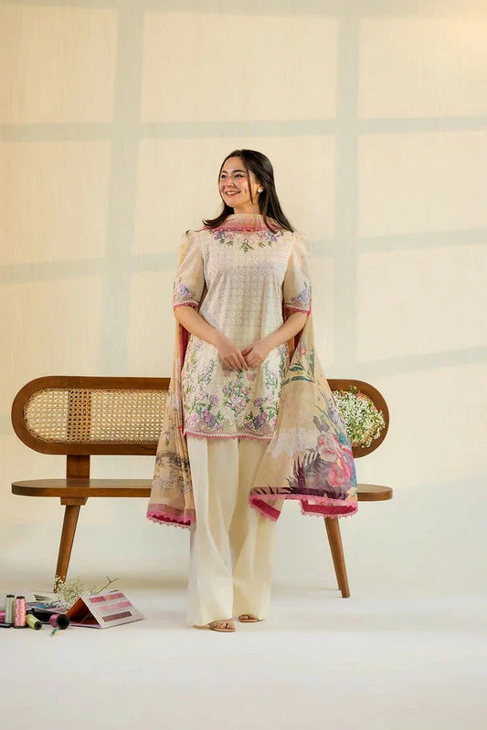 Picture of Sobia Nazir - Vital Lawn - Design 11B - Unstitched - Available at Raja Sahib