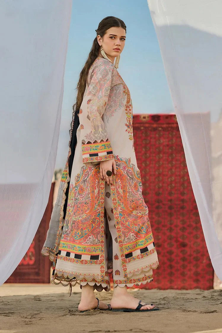 Picture of Charizma - Swissmiss Embroidered Swiss Voil Collection Vol 1 - CSM6-02 - Unstitched - Available at Raja Sahib