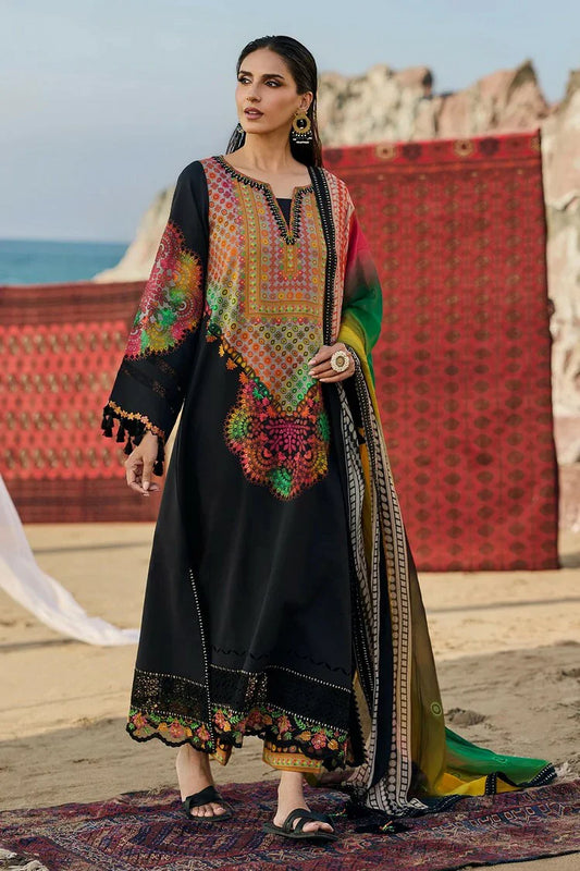 Picture of Charizma - Swissmiss Embroidered Swiss Voil Collection Vol 1 - CSM6-04 - Unstitched - Available at Raja Sahib