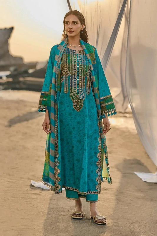 Picture of Charizma - Swissmiss Embroidered Swiss Voil Collection Vol 1 - CSM6-05 - Unstitched - Available at Raja Sahib