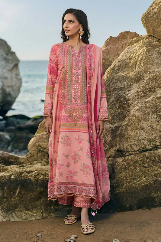 Picture of Charizma - Swissmiss Embroidered Swiss Voil Collection Vol 1 - CSM6-06 - Unstitched - Available at Raja Sahib