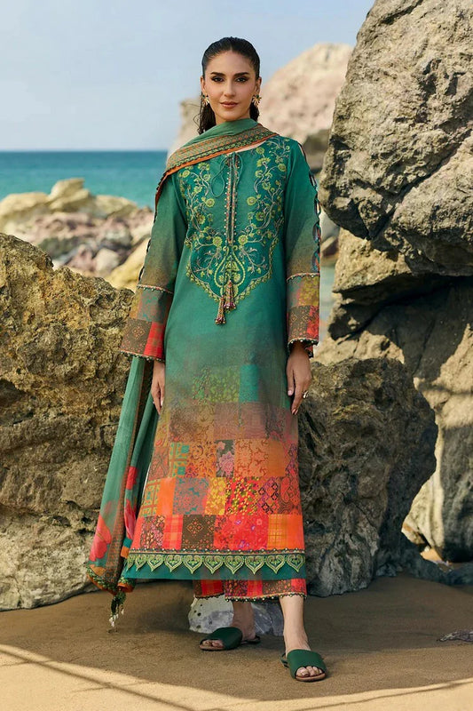 Picture of Charizma - Swissmiss Embroidered Swiss Voil Collection Vol 1 - CSM6-07 - Unstitched - Available at Raja Sahib