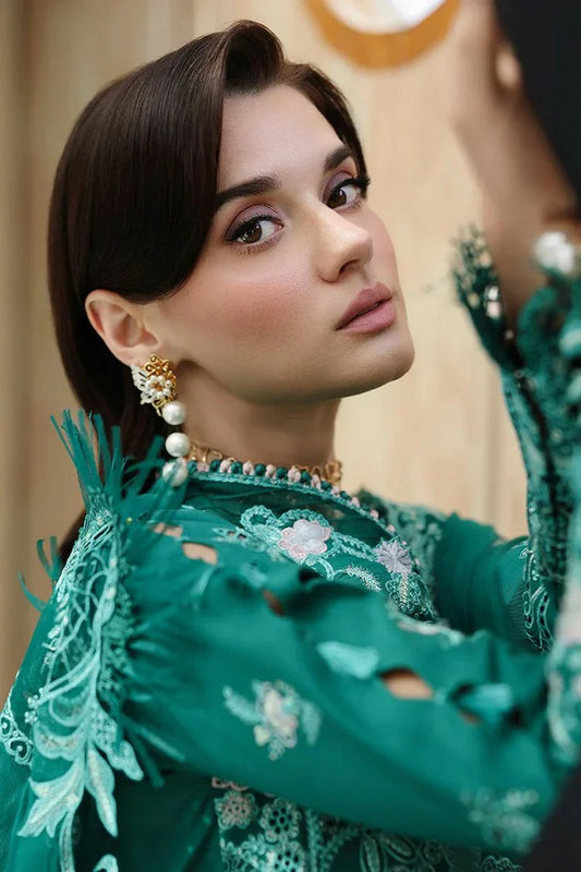 Qalamkar - Chikankari Eid Edit - CM-07 ROGUE - Unstitched