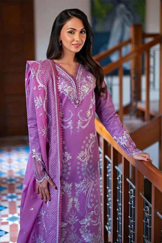 Picture of Mushq - Astoria Festive Lawn Collection - 01-Arielle - Unstitched - Available at Raja Sahib