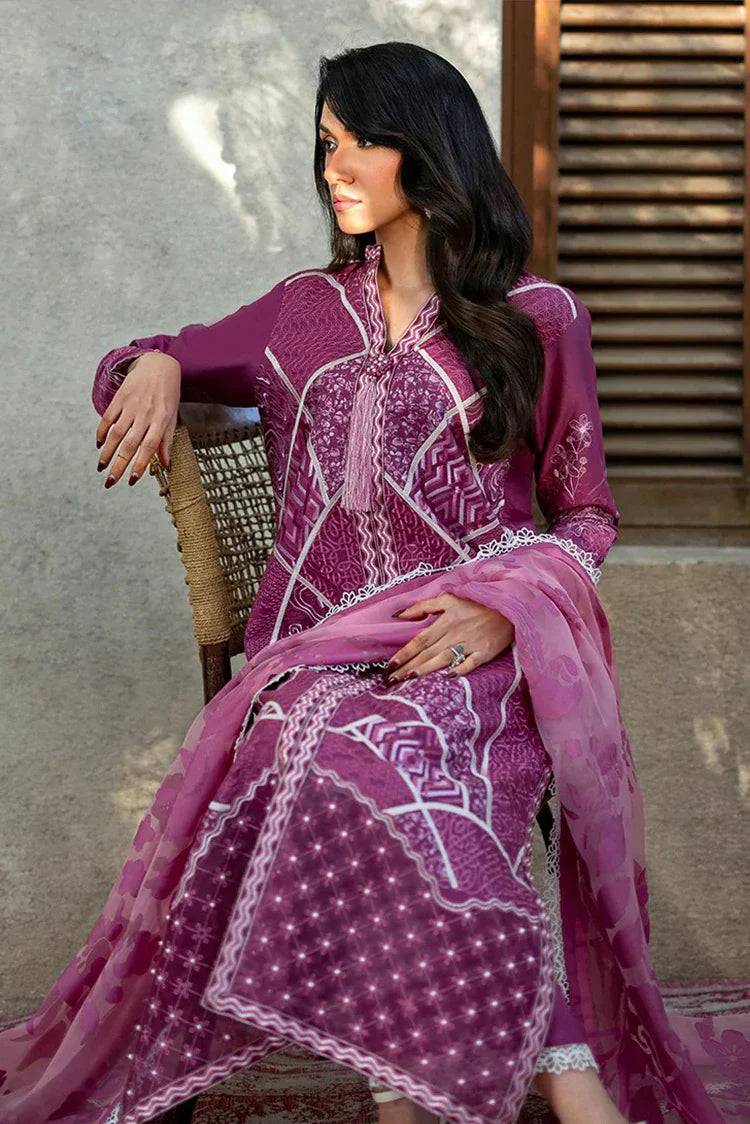 Picture of Mushq - Astoria Festive Lawn Collection - 03-Rosea - Unstitched - Available at Raja Sahib