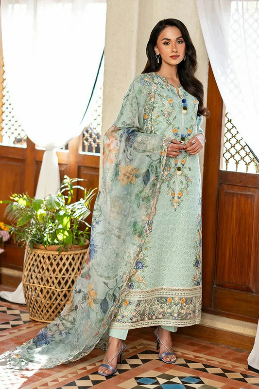 Picture of Mushq - Astoria Festive Lawn Collection - 06-Elif - Unstitched - Available at Raja Sahib