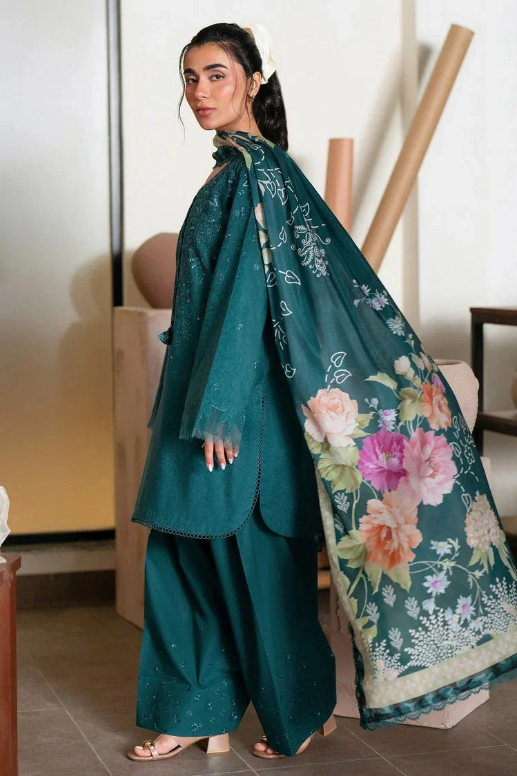 Picture of Nureh - Raha Embroidered Jacquard Lawn Collection Vol 1 - NE-237 - Unstitched - Available at Raja Sahib