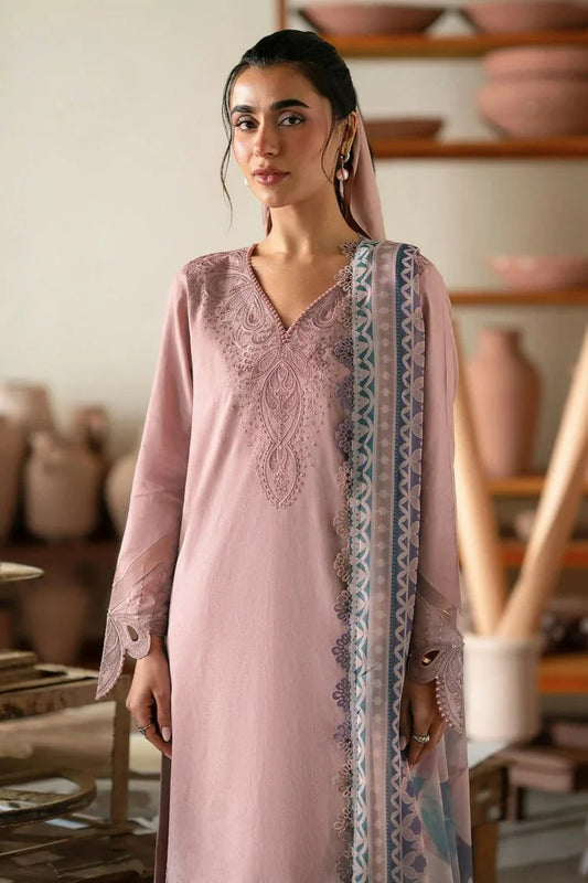 Picture of Nureh - Raha Embroidered Jacquard Lawn Collection Vol 1 - NE-238 - Unstitched - Available at Raja Sahib