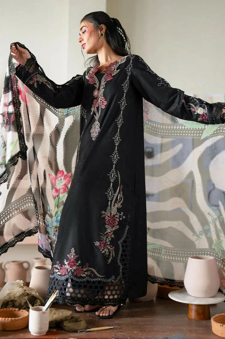 Picture of Nureh - Raha Embroidered Jacquard Lawn Collection Vol 1 - NE-239 - Unstitched - Available at Raja Sahib