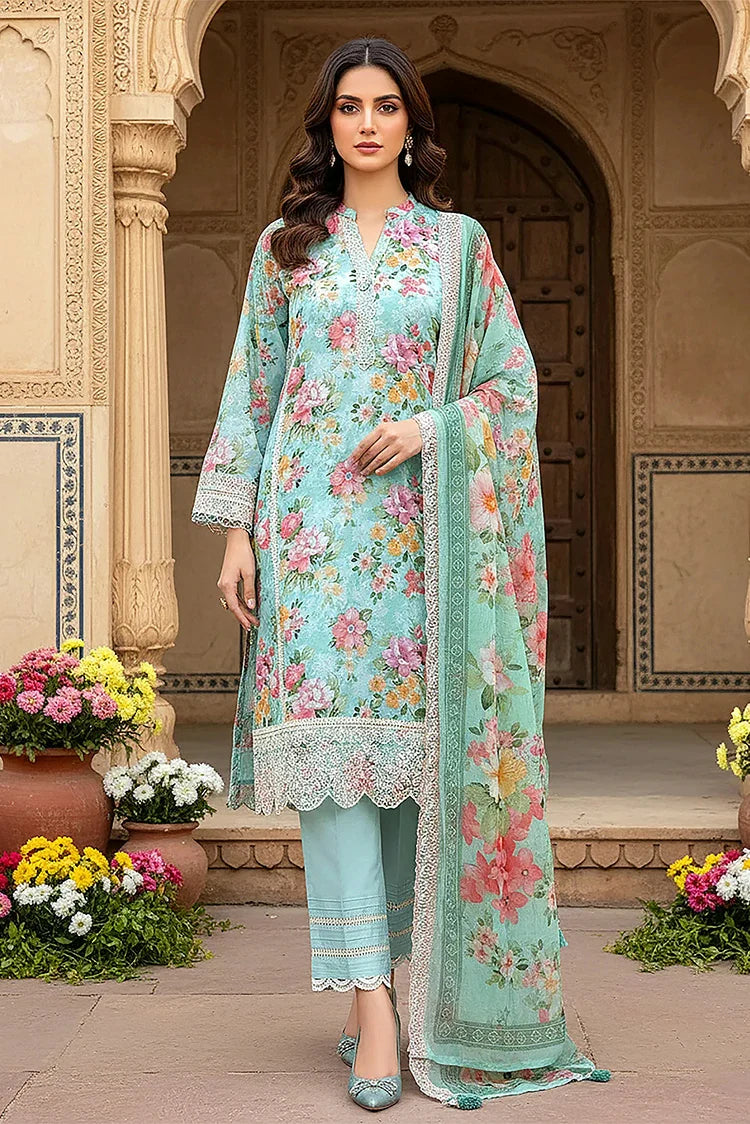 Picture of Lakhany - Chikankari Festive Collection - LG-SG-0052 - Unstitched - Available at Raja Sahib