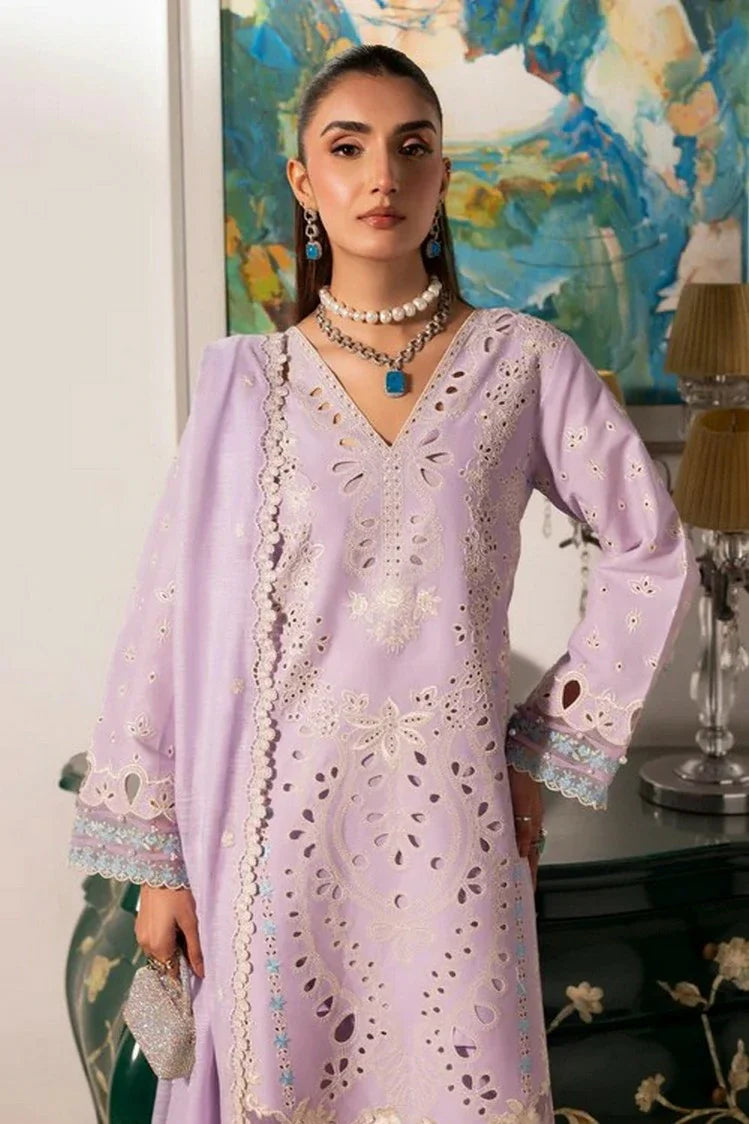 Picture of Gulmina - Dil Kash Luxury Lawn - 02-SAJAL - Unstitched - Available at Raja Sahib