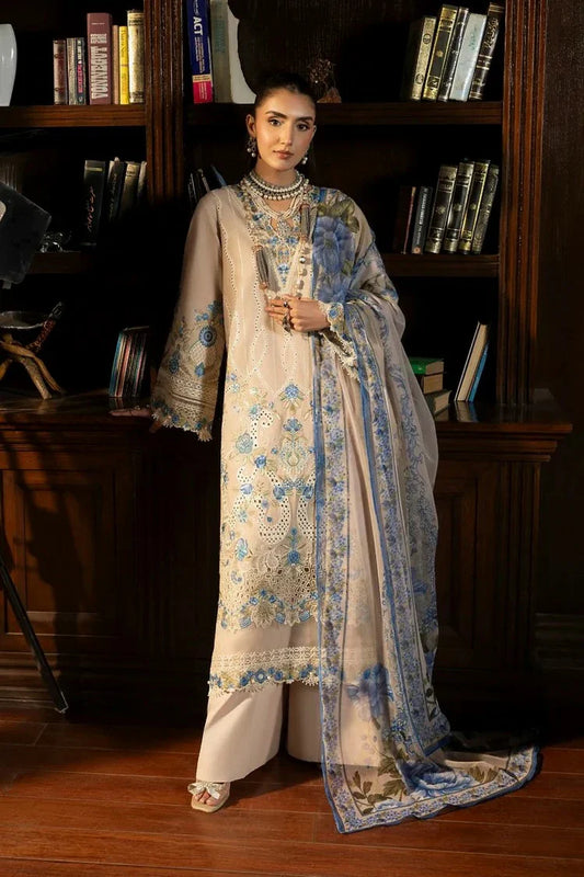 Picture of Gulmina - Dil Kash Luxury Lawn - 05-MAIRA - Unstitched - Available at Raja Sahib