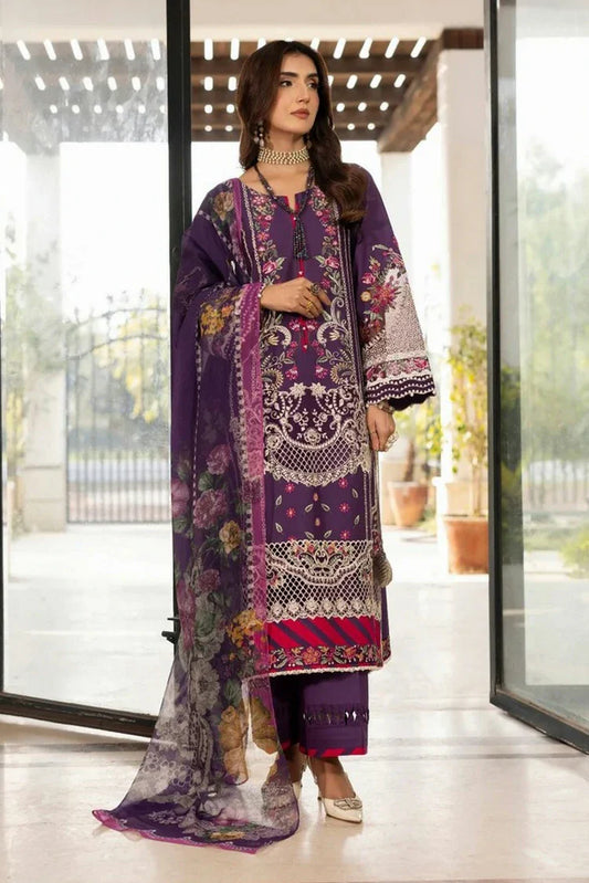 Picture of Gulmina - Dil Kash Luxury Lawn - 07-AIMA - Unstitched - Available at Raja Sahib