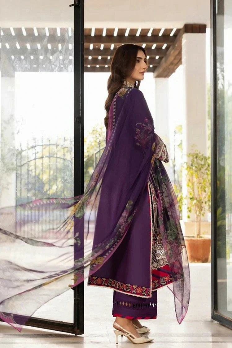 Picture of Gulmina - Dil Kash Luxury Lawn - 07-AIMA - Unstitched - Available at Raja Sahib