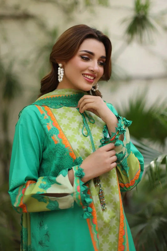 Picture of Charizma - Aniiq Embroidered Printed Lawn Collection Vol 1 - AN6-05 - Unstitched - Available at Raja Sahib