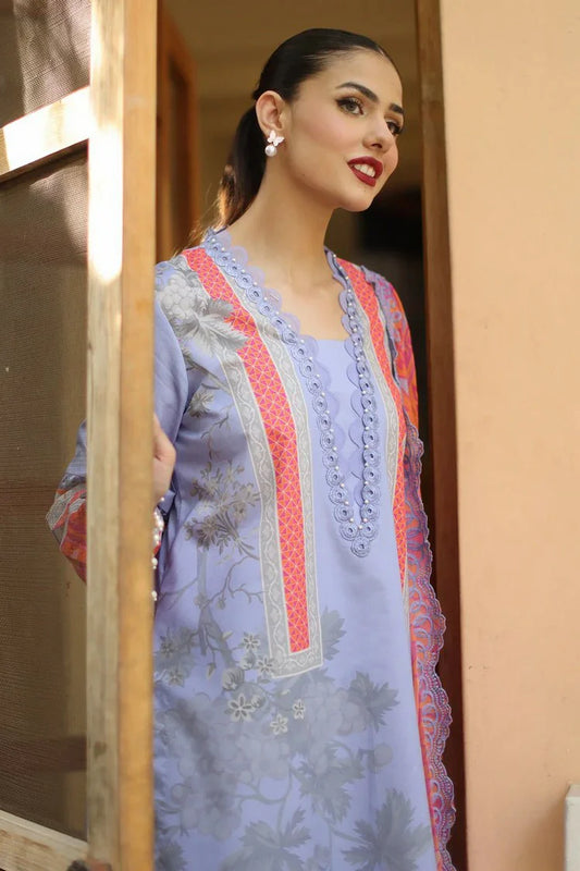 Picture of Charizma - Aniiq Embroidered Printed Lawn Collection Vol 1 - AN6-07 - Unstitched - Available at Raja Sahib