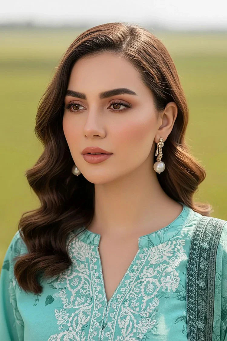 Picture of Lakhany - Komal Embroidered Printed Lawn Collection - LG-MM-0934 - Unstitched - Available at Raja Sahib