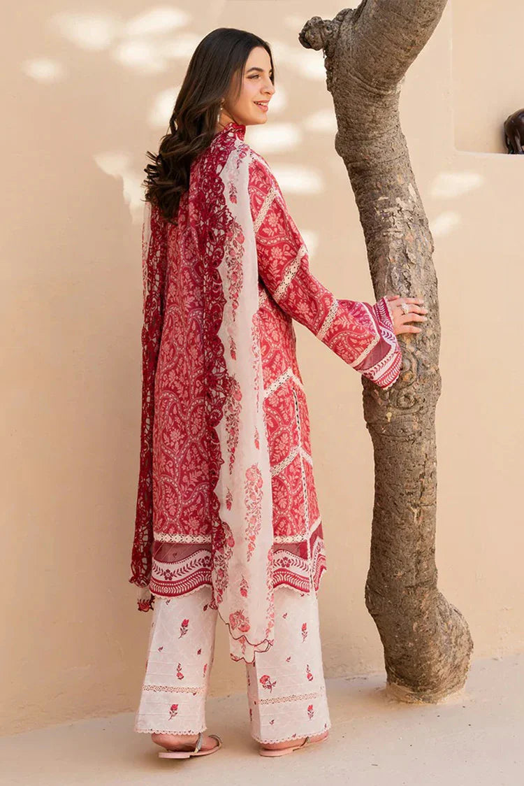 Picture of Roheenaz - Summer in Bloom Printed Vol 3 - 2B-Petaline Dream - Unstitched - Available at Raja Sahib