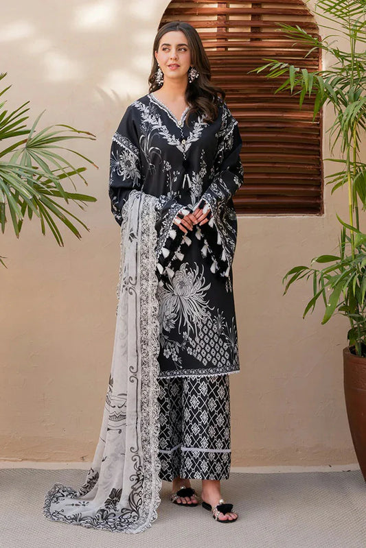 Picture of Roheenaz - Summer in Bloom Printed Vol 3 - 3A-Wildflower - Unstitched - Available at Raja Sahib