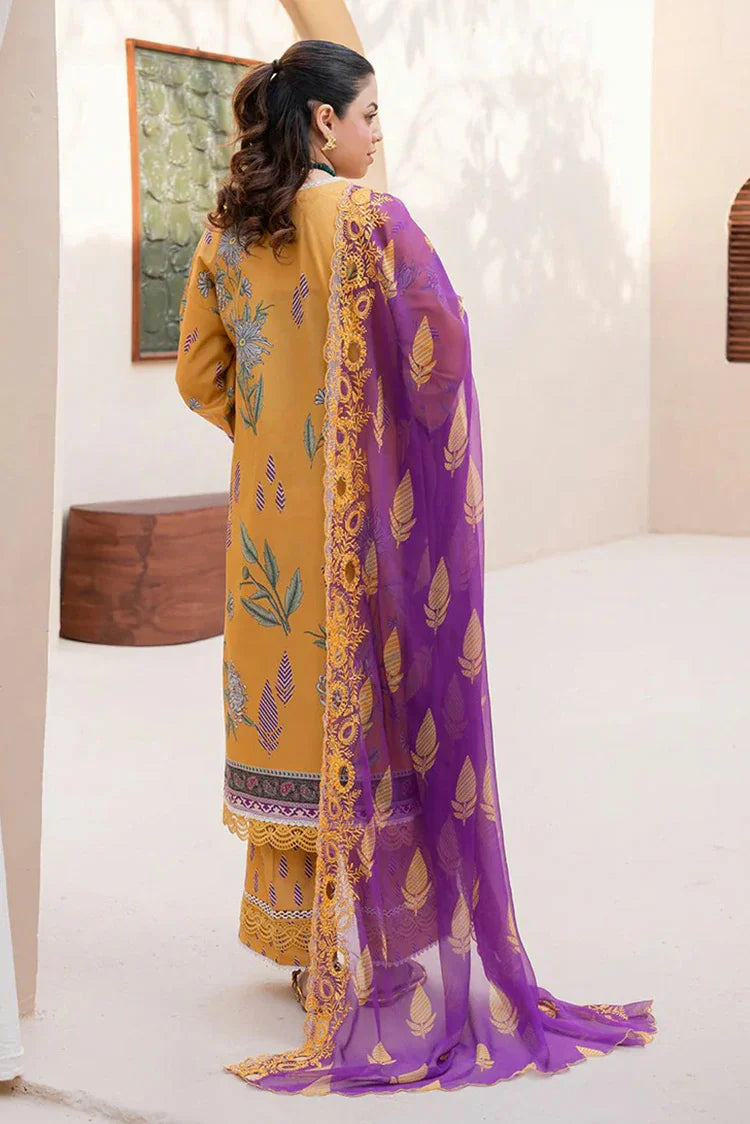Picture of Roheenaz - Summer in Bloom Printed Vol 3 - 5A-Camellia Charm - Unstitched - Available at Raja Sahib