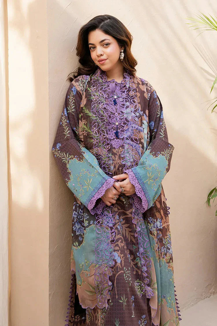 Picture of Roheenaz - Summer in Bloom Printed Vol 3 - 6B-Petal Elan - Unstitched - Available at Raja Sahib