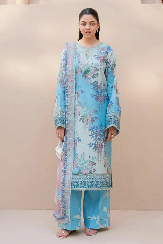 Picture of Roheenaz - Summer in Bloom Printed Vol 3 - 7B-Wild Peony - Unstitched - Available at Raja Sahib