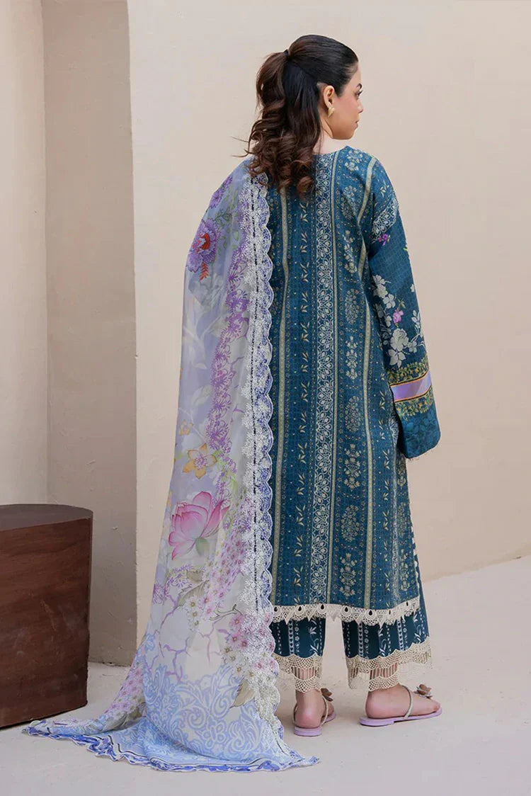 Picture of Roheenaz - Summer in Bloom Printed Vol 3 - 8A-Blossom Drift - Unstitched - Available at Raja Sahib