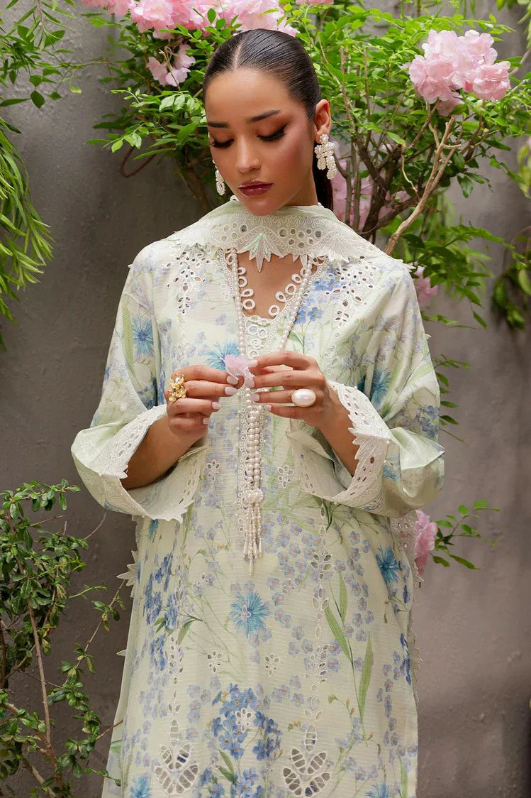 Picture of Nureh - Bloom Embroidered and Printed Lawn Collection Vol 1 - BL-12 - Unstitched - Available at Raja Sahib