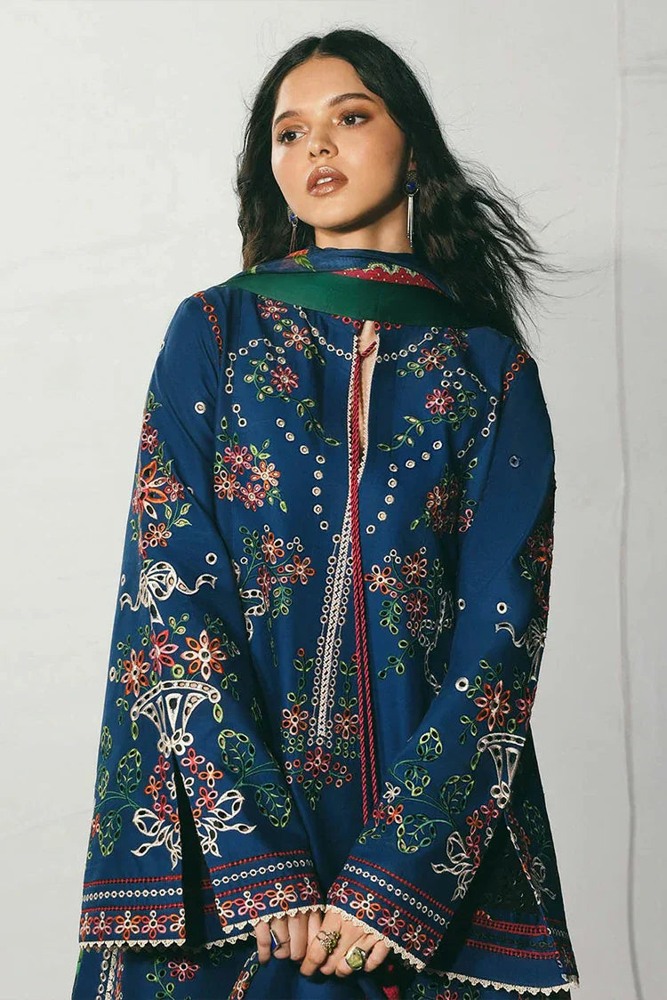 Picture of Hussain Rehar - Jugnu The Reserved View SS Edit I - D-1237-Peroz - Unstitched - Available at Raja Sahib