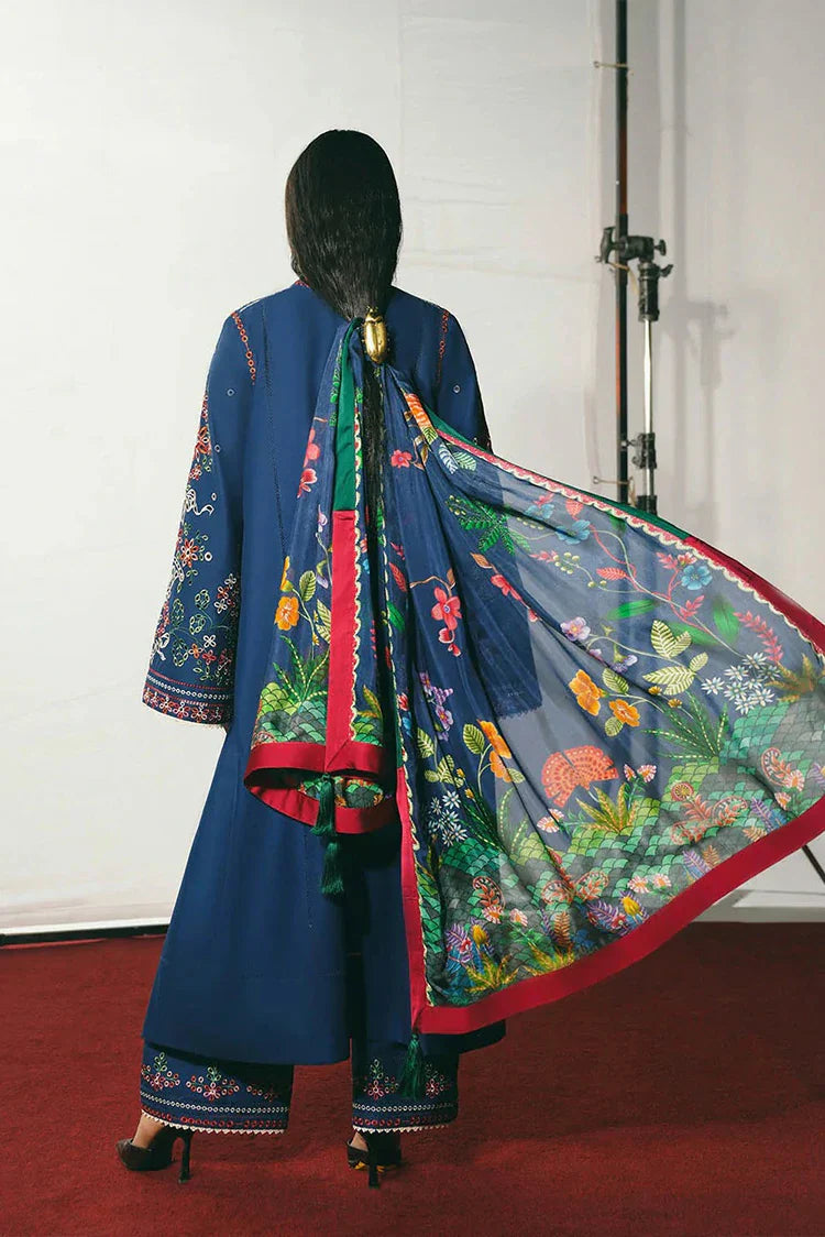 Picture of Hussain Rehar - Jugnu The Reserved View SS Edit I - D-1237-Peroz - Unstitched - Available at Raja Sahib