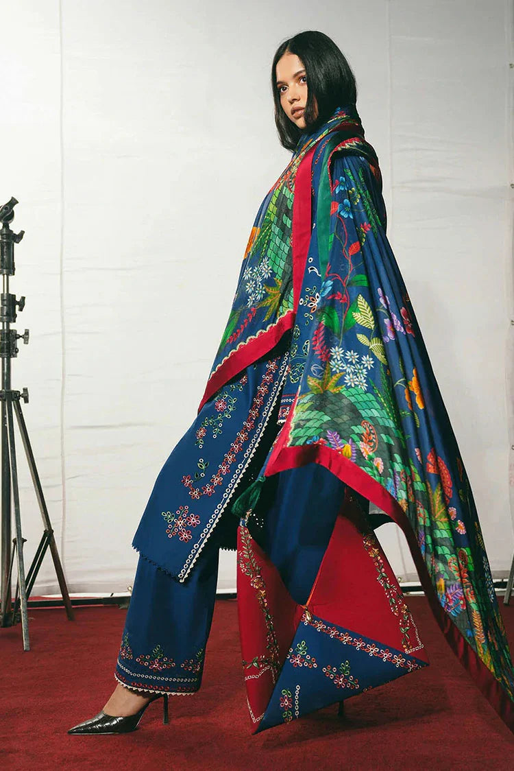 Picture of Hussain Rehar - Jugnu The Reserved View SS Edit I - D-1237-Peroz - Unstitched - Available at Raja Sahib