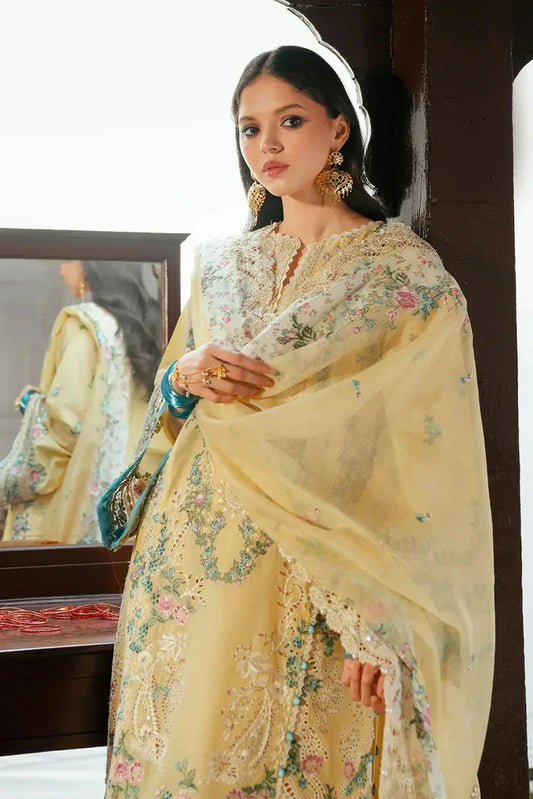 Picture of Kahf - Ek Fasana Luxury Lawn - KLB-2B MUSKAAN - Unstitched - Available at Raja Sahib