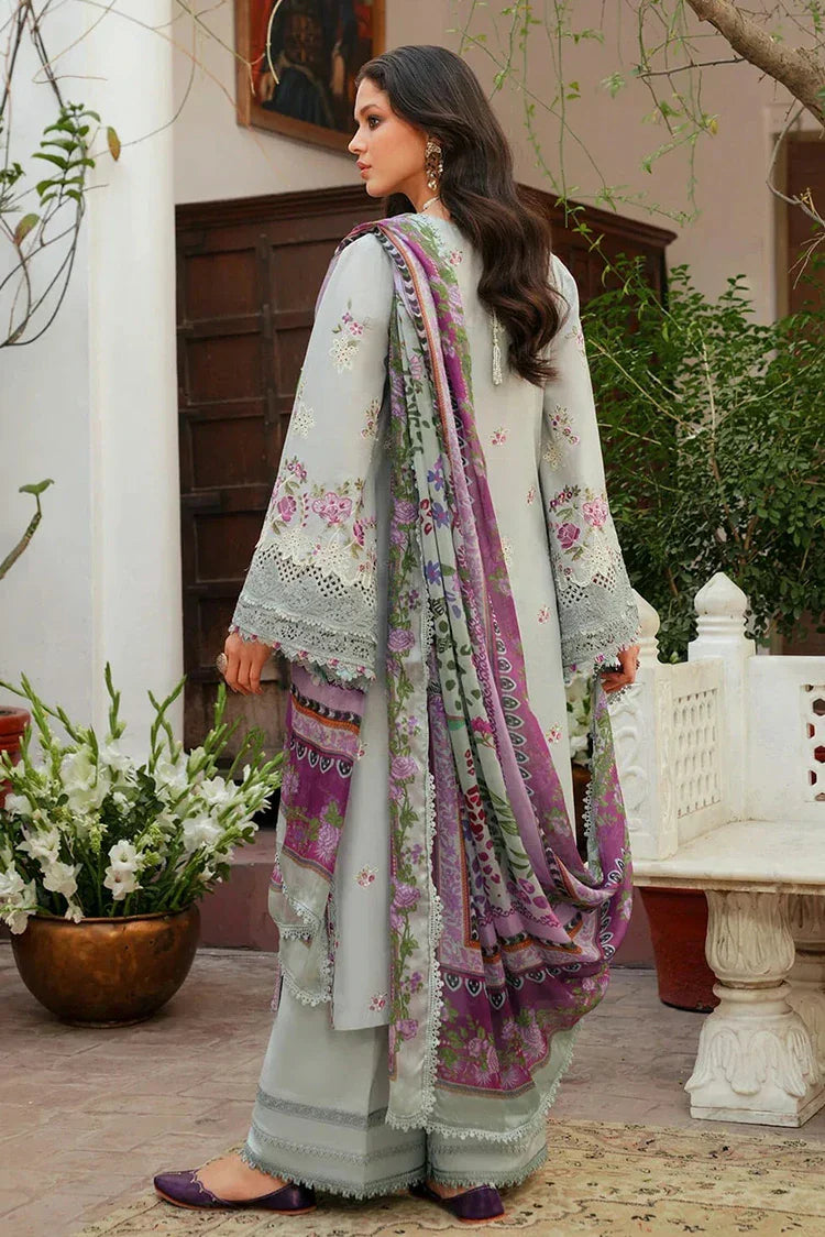 Picture of Kahf - Ek Fasana Luxury Lawn - KLB-6B BANAFSHA - Unstitched - Available at Raja Sahib