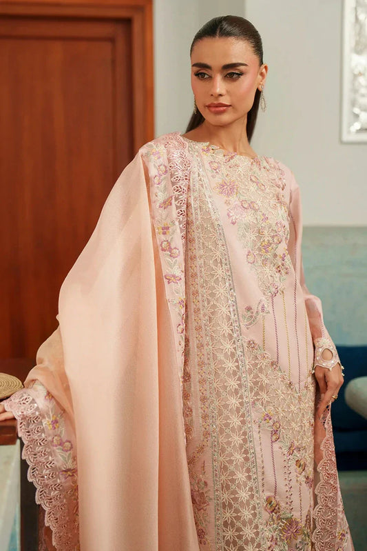 Picture of Asifa & Nabeel - Versa Luxury Lawn - Crimson Courage VUL26-08 - Unstitched - Available at Raja Sahib