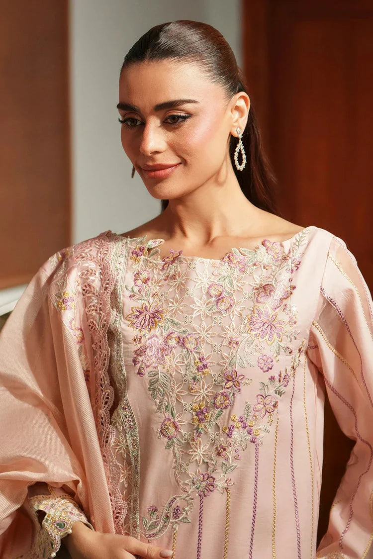 Picture of Asifa & Nabeel - Versa Luxury Lawn - Crimson Courage VUL26-08 - Unstitched - Available at Raja Sahib