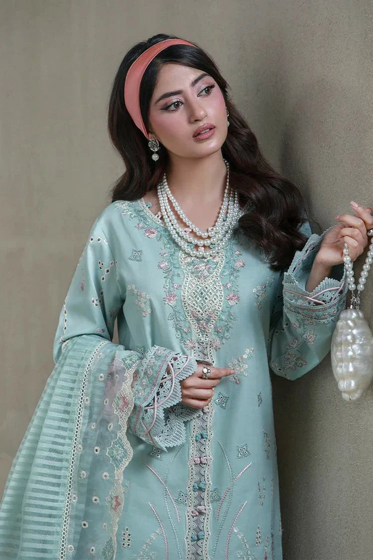 Picture of Aabyaan - Saagar Lawn - AABAN (AL-10) - Unstitched - Available at Raja Sahib