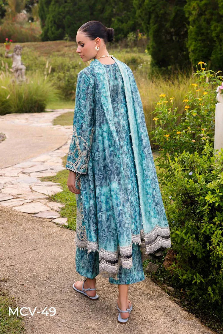 Picture of Muscari - Chikankari Collection Vol 2 - MCV-49 - Unstitched - Available at Raja Sahib