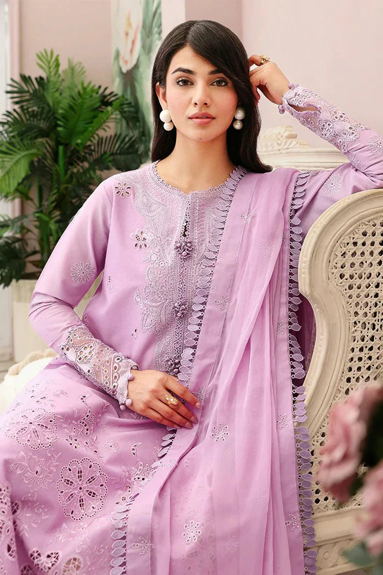 Picture of Roheenaz - Veil of Summer Luxury Lawn - 10 Petal Royale - Unstitched - Available at Raja Sahib