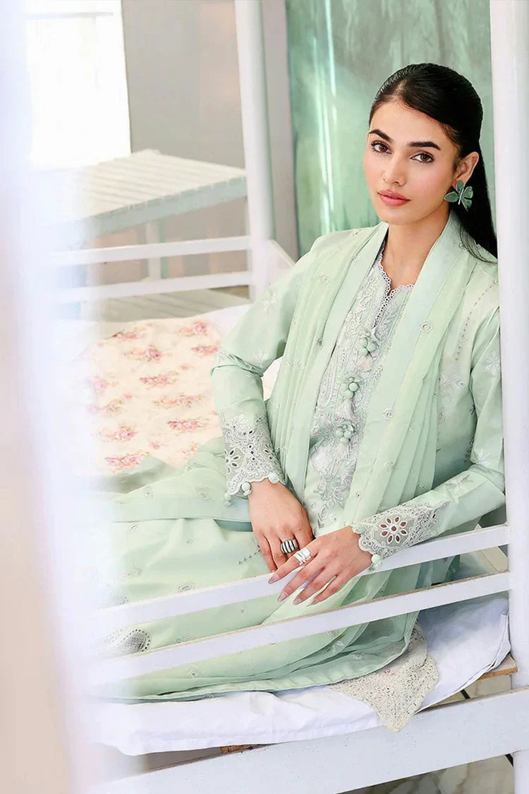 Picture of Roheenaz - Veil of Summer Luxury Lawn - 07 Serene Dusk - Unstitched - Available at Raja Sahib