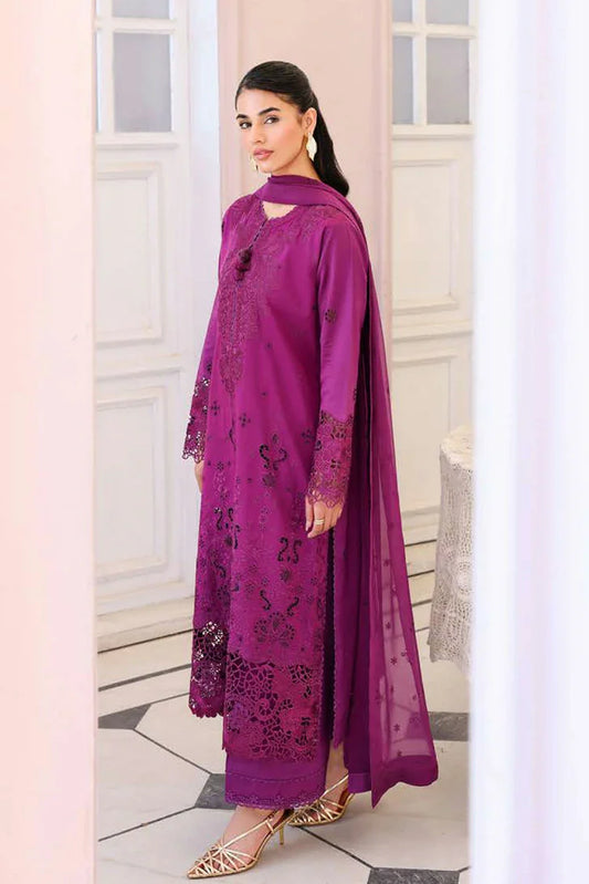 Picture of Roheenaz - Veil of Summer Luxury Lawn - 08 Elan Bloom - Unstitched - Available at Raja Sahib