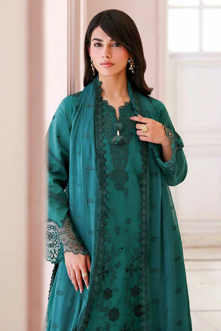 Picture of Roheenaz - Veil of Summer Luxury Lawn - 09 Whispered Veil - Unstitched - Available at Raja Sahib