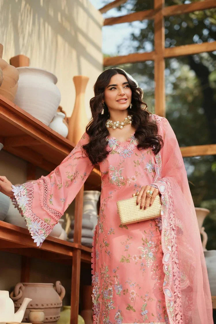Picture of Maryam Hussain - A Floral Tale Lawn - L26-02-Dimple - Unstitched - Available at Raja Sahib