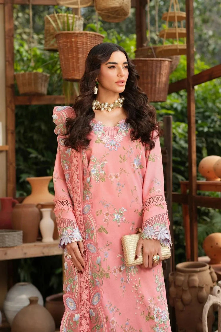 Picture of Maryam Hussain - A Floral Tale Lawn - L26-02-Dimple - Unstitched - Available at Raja Sahib
