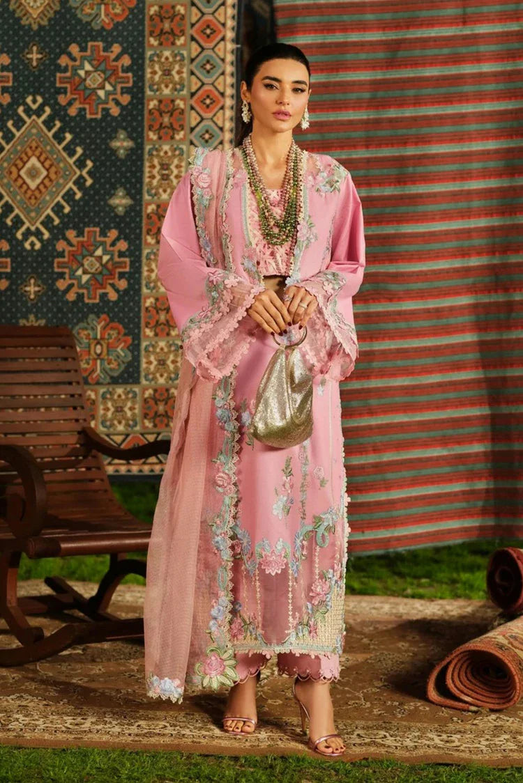 Picture of Maryam Hussain - A Floral Tale Lawn - L26-08-Aesaar - Unstitched - Available at Raja Sahib