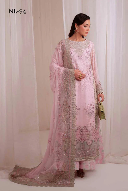 Picture of Nureh - Omara Festive Eid Edition Vol 1 - NEL-94 - Unstitched - Available at Raja Sahib
